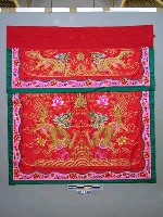藏品(雙龍吐珠桌帷)的圖片